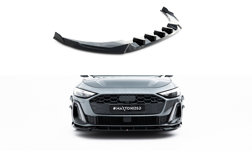 Frontspoiler Audi A5 (B10) 2024 -> | Sport Glossy Black Edition