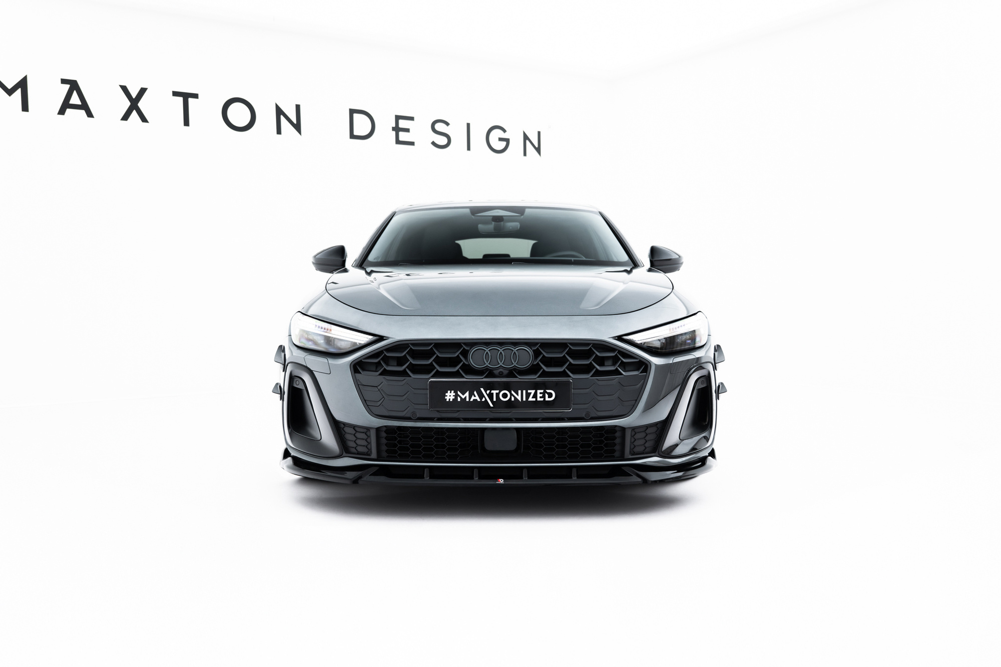 Frontspoiler Audi A5 (B10) 2024 -> | Sport Glossy Black Edition – bilde 2