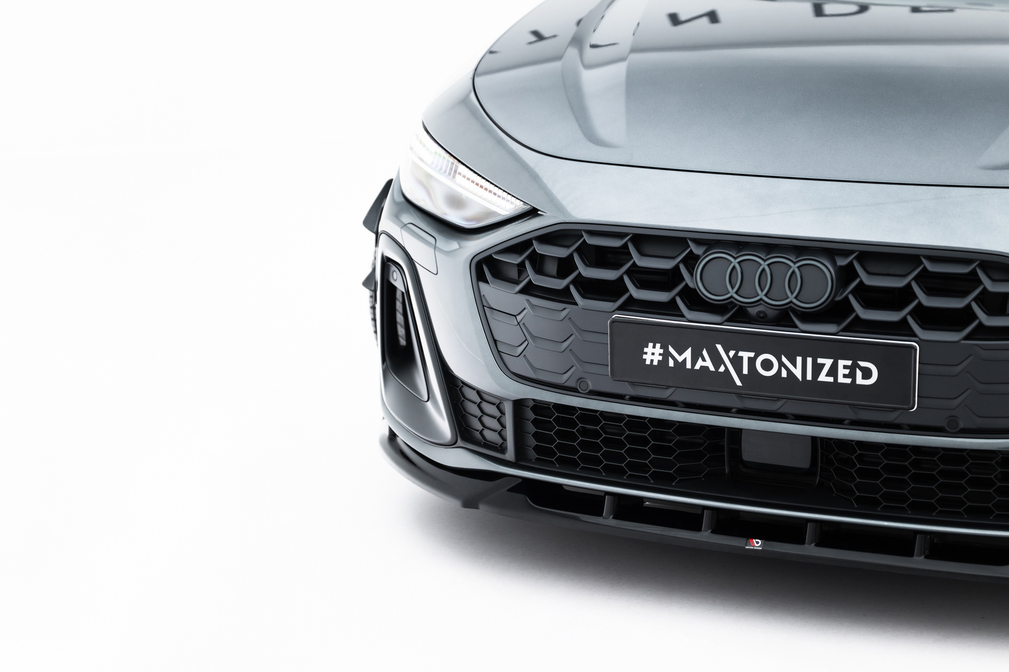 Frontspoiler Audi A5 (B10) 2024 -> | Sport Glossy Black Edition – bilde 3