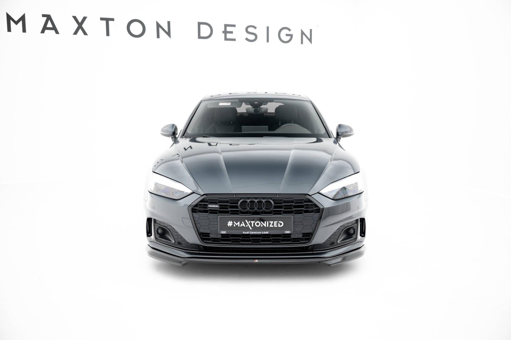 Frontspoiler Audi A5 (F5) Facelift  2019 - 2024 | Sport Glossy Black Edition V1 – bilde 2