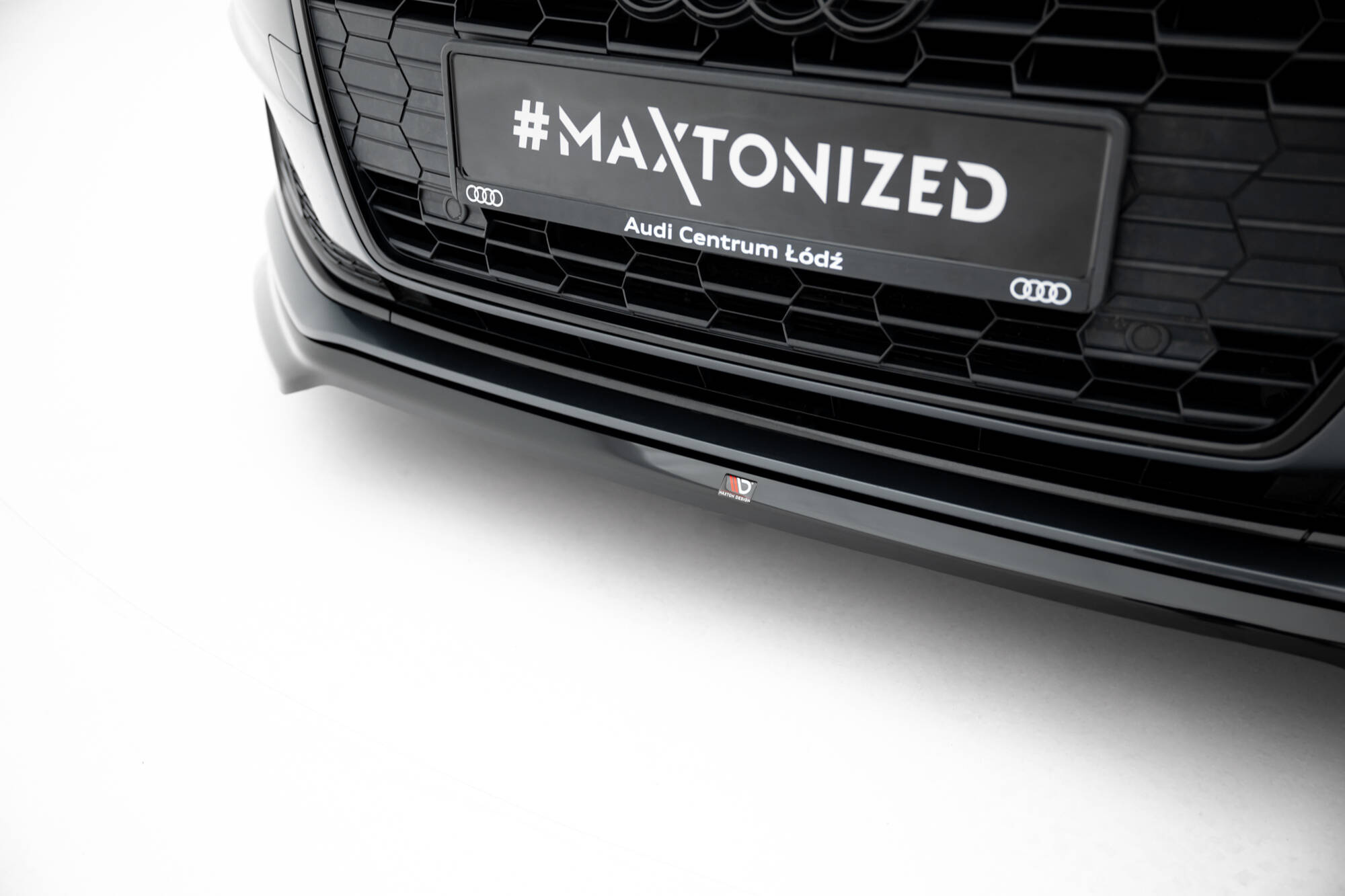 Frontspoiler Audi A5 (F5) Facelift  2019 - 2024 | Sport Glossy Black Edition V1 – bilde 3