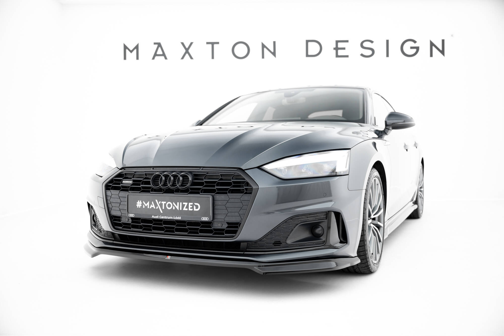 Frontspoiler Audi A5 (F5) Facelift 2019 - 2024 | Sport Glossy Black Edition V2 – bilde 4