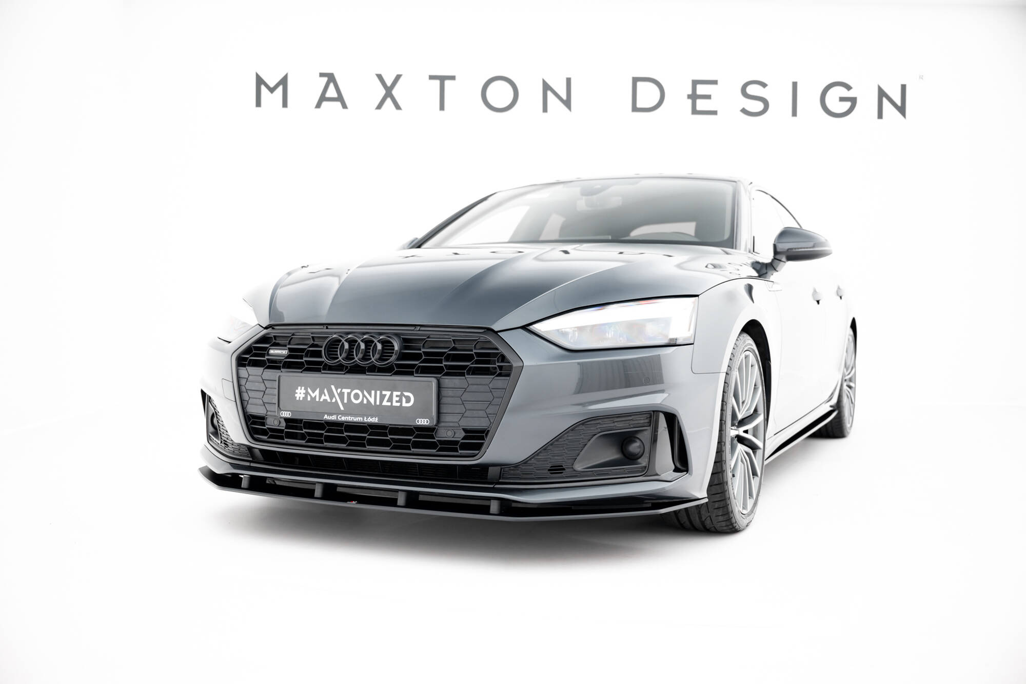Frontspoiler Audi A5 (F5) Facelift 2019 -> | Sport Glossy Black Edition