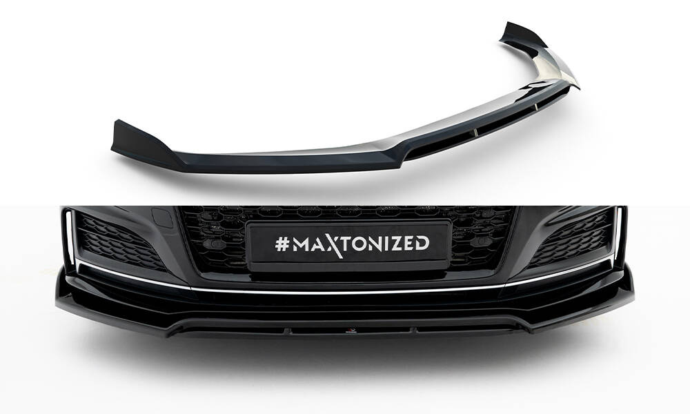 Frontspoiler Audi (A5/S5) F5 2016 - 2019 | Sport Glossy Black Edition