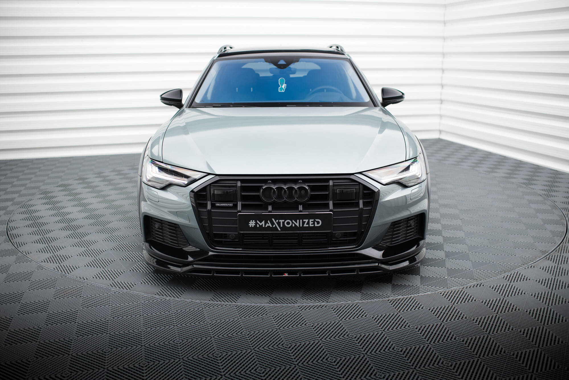 Frontspoiler Audi A6 Allroad C8 2018 - 2023 | Sport Glossy Black Edition – bilde 2