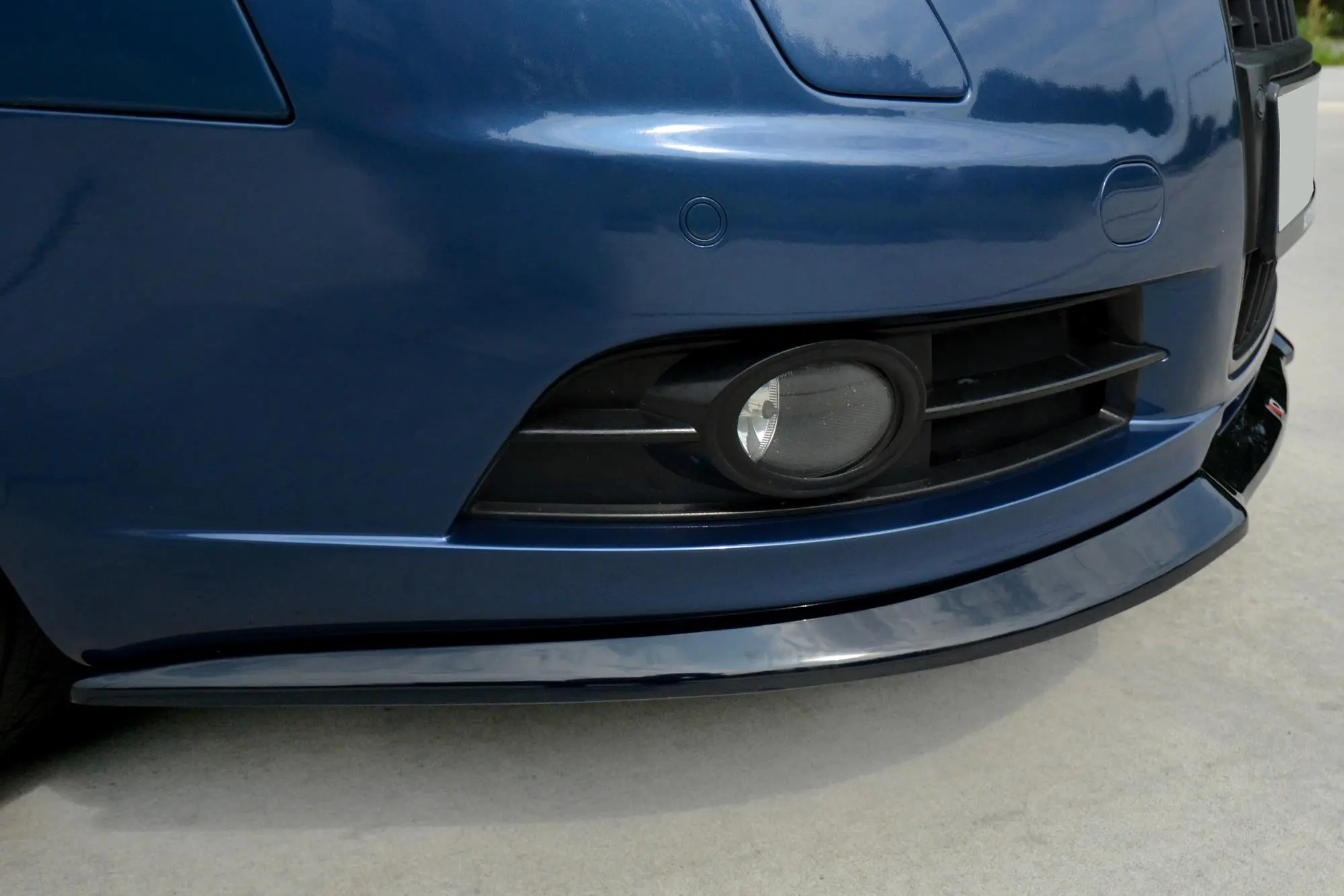 Frontspoiler Audi A6 C6 S-Line 2004 - 2008 | Glossy Black Edition – bilde 3