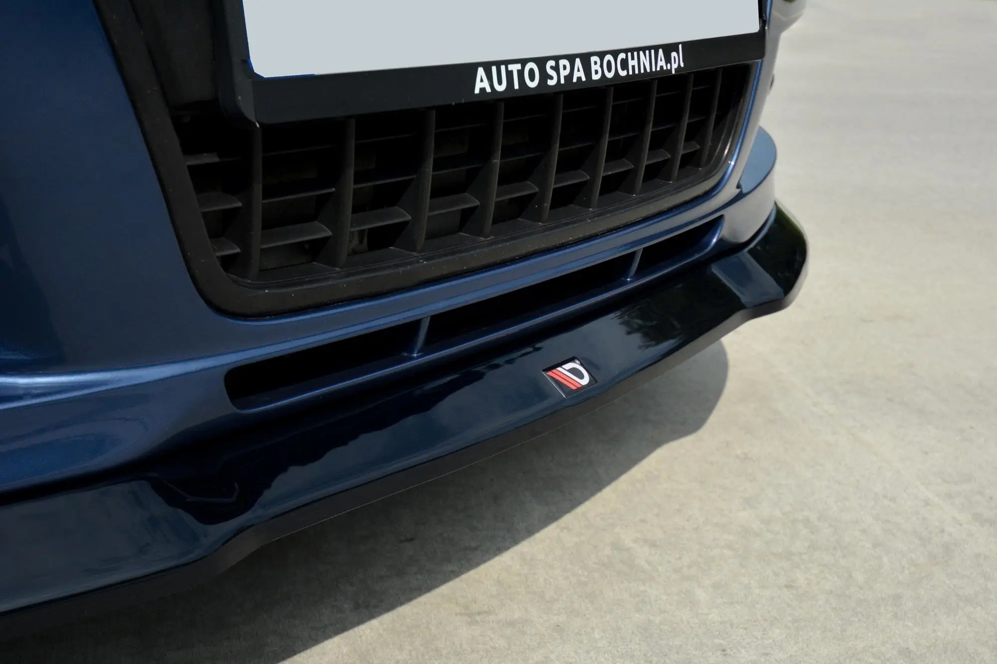 Frontspoiler Audi A6 C6 S-Line 2004 - 2008 | Glossy Black Edition – bilde 5