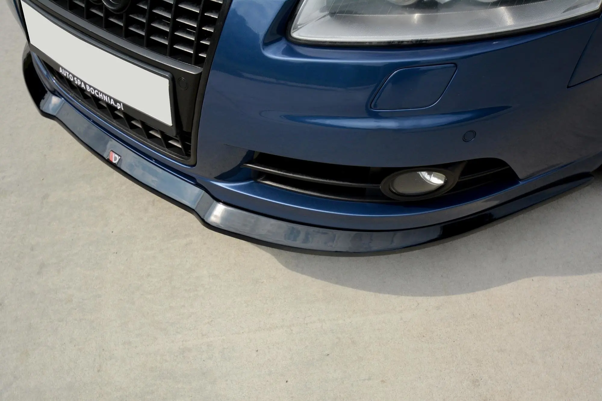 Frontspoiler Audi A6 C6 S-Line 2004 - 2008 | Glossy Black Edition – bilde 6
