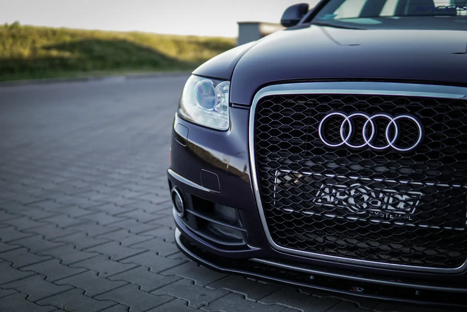 Frontspoiler Audi A6 C6 S-Line Facelift 2008 - 2011 | Glossy Black Edition Image 2