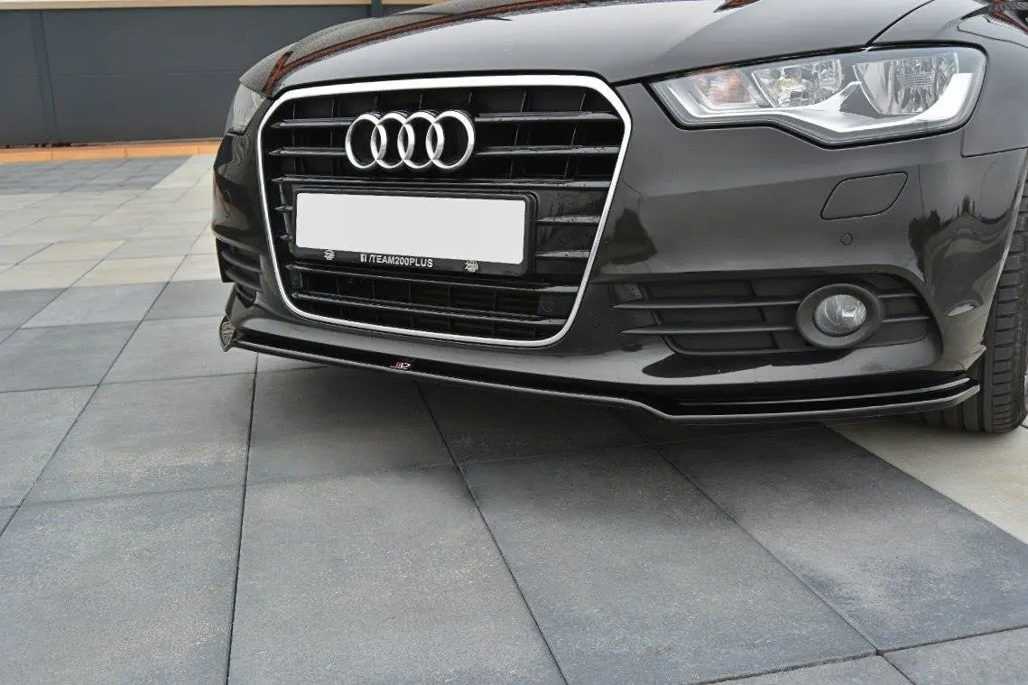 Frontspoiler Audi A6 C7 2011 - 2014 | Glossy Black Edition