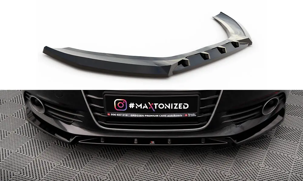 Frontspoiler Audi A6 C7 2011 - 2014 | V.2 Glossy Black Edition – bilde 2