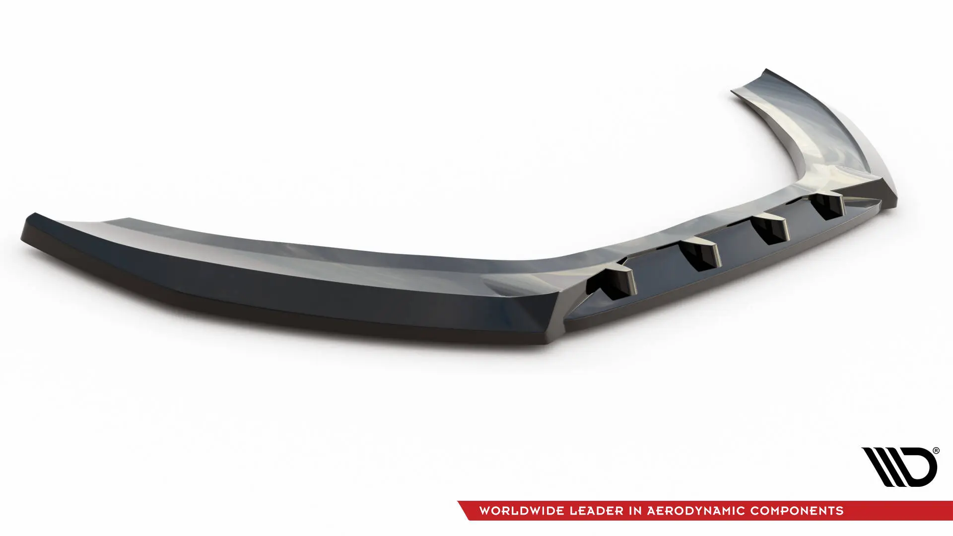 Frontspoiler Audi A6 C7 2011 - 2014 | V.2 Glossy Black Edition – bilde 5