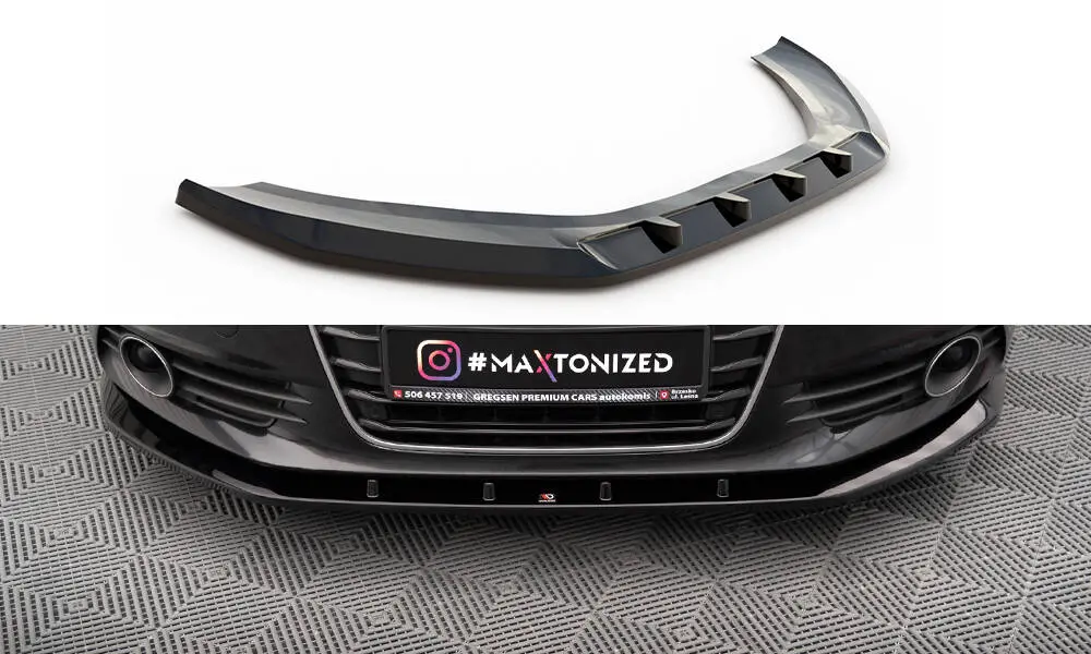 Frontspoiler Audi A6 C7 2011 - 2014 | V.3 Glossy Black Edition – bilde 3