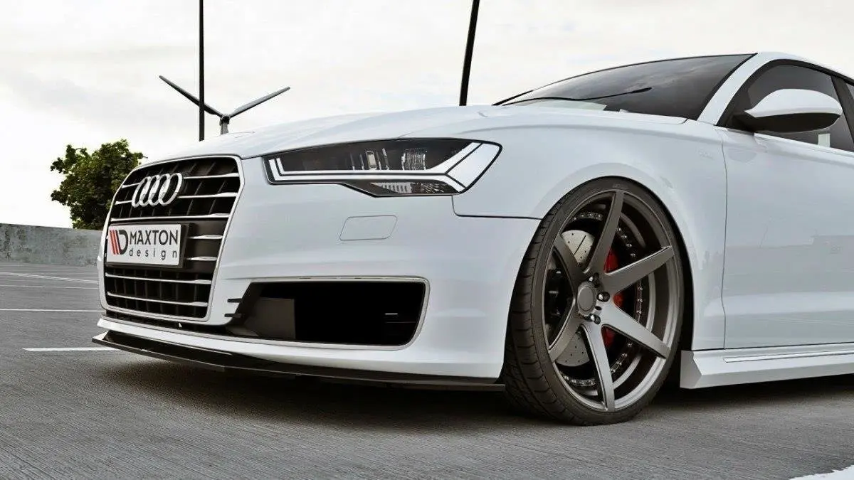 Frontspoiler Audi A6 C7 Facelift 2014 - 2018 | Glossy Black Edition