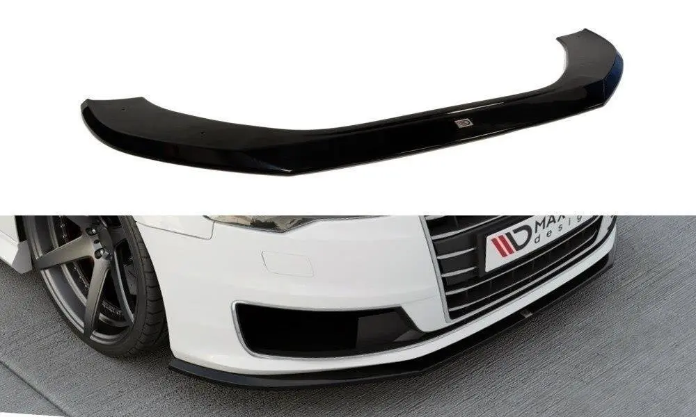 Frontspoiler Audi A6 C7 Facelift 2014 - 2018 | Glossy Black Edition – bilde 5