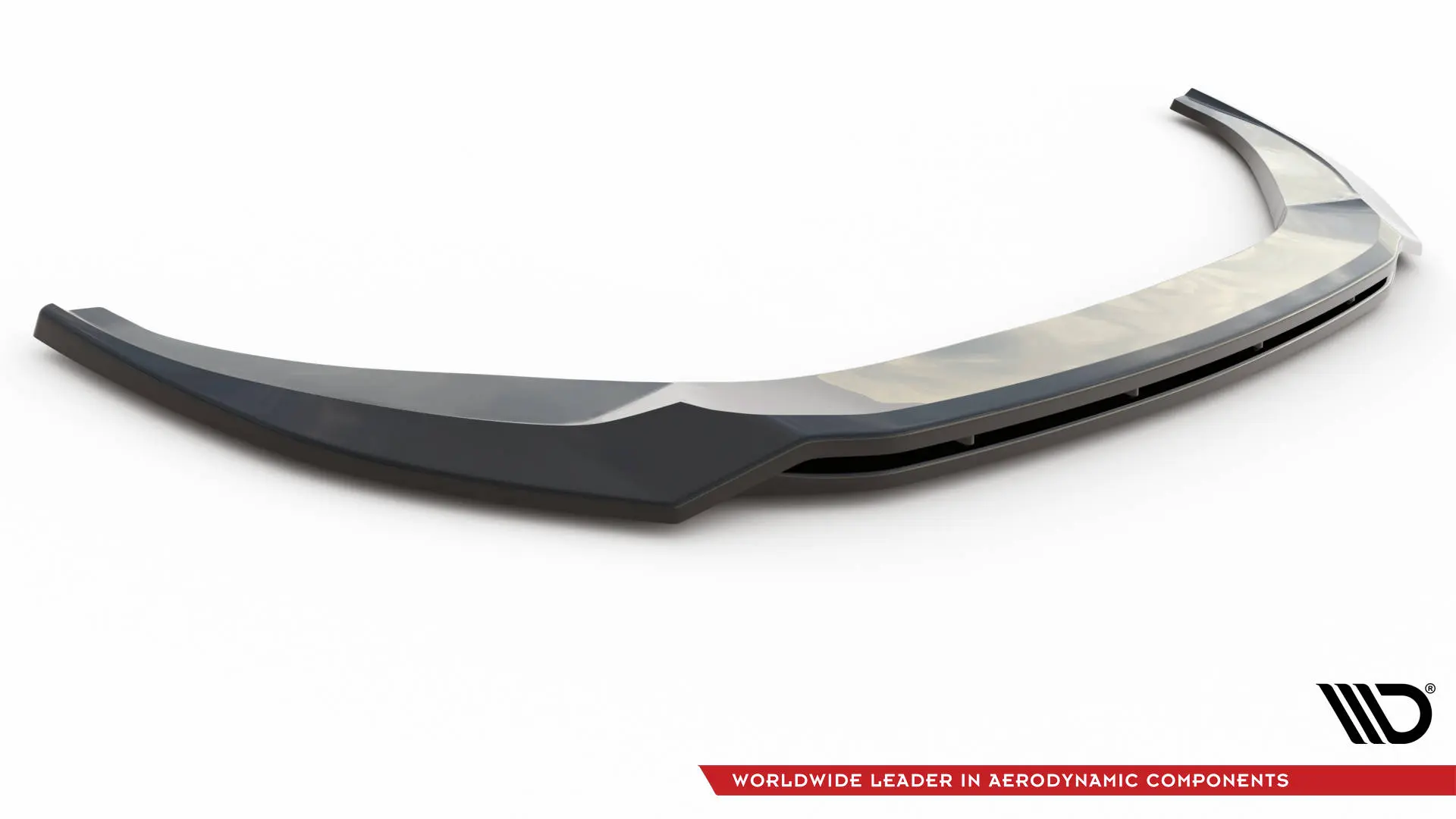 Frontspoiler Audi A6 C8 2018 - 2023 | V.3 Glossy Black Edition – bilde 4