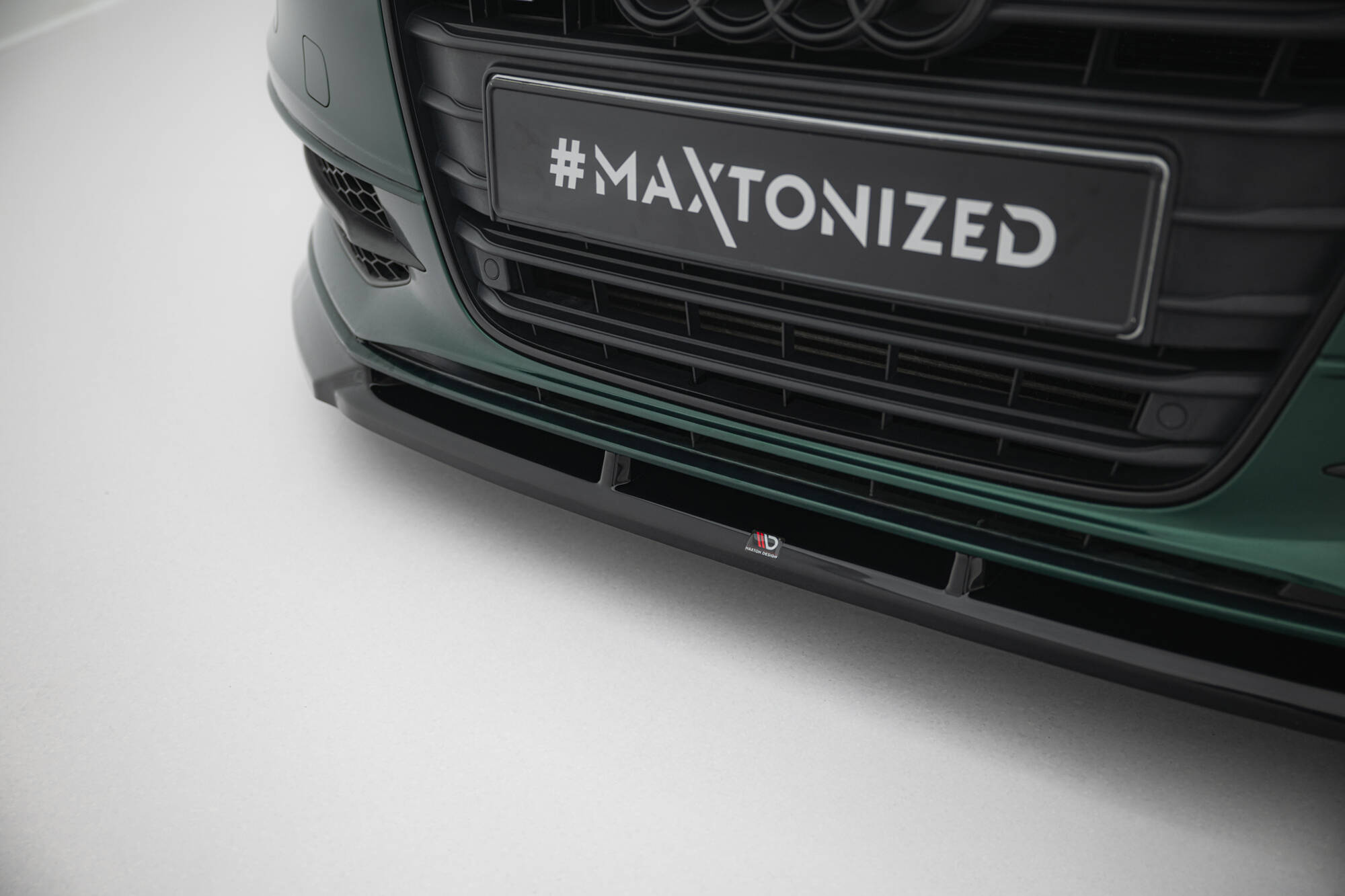 Frontspoiler Audi (A6 S-line/S6) C7 2011 - 2014 | Sport Glossy Black Edition V3 – bilde 3