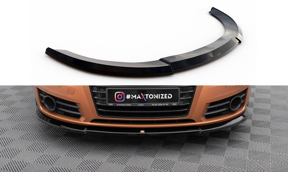 Frontspoiler Audi A7 Sportback 4G 2010 - 2014 | V.1 Glossy Black Edition – bilde 3