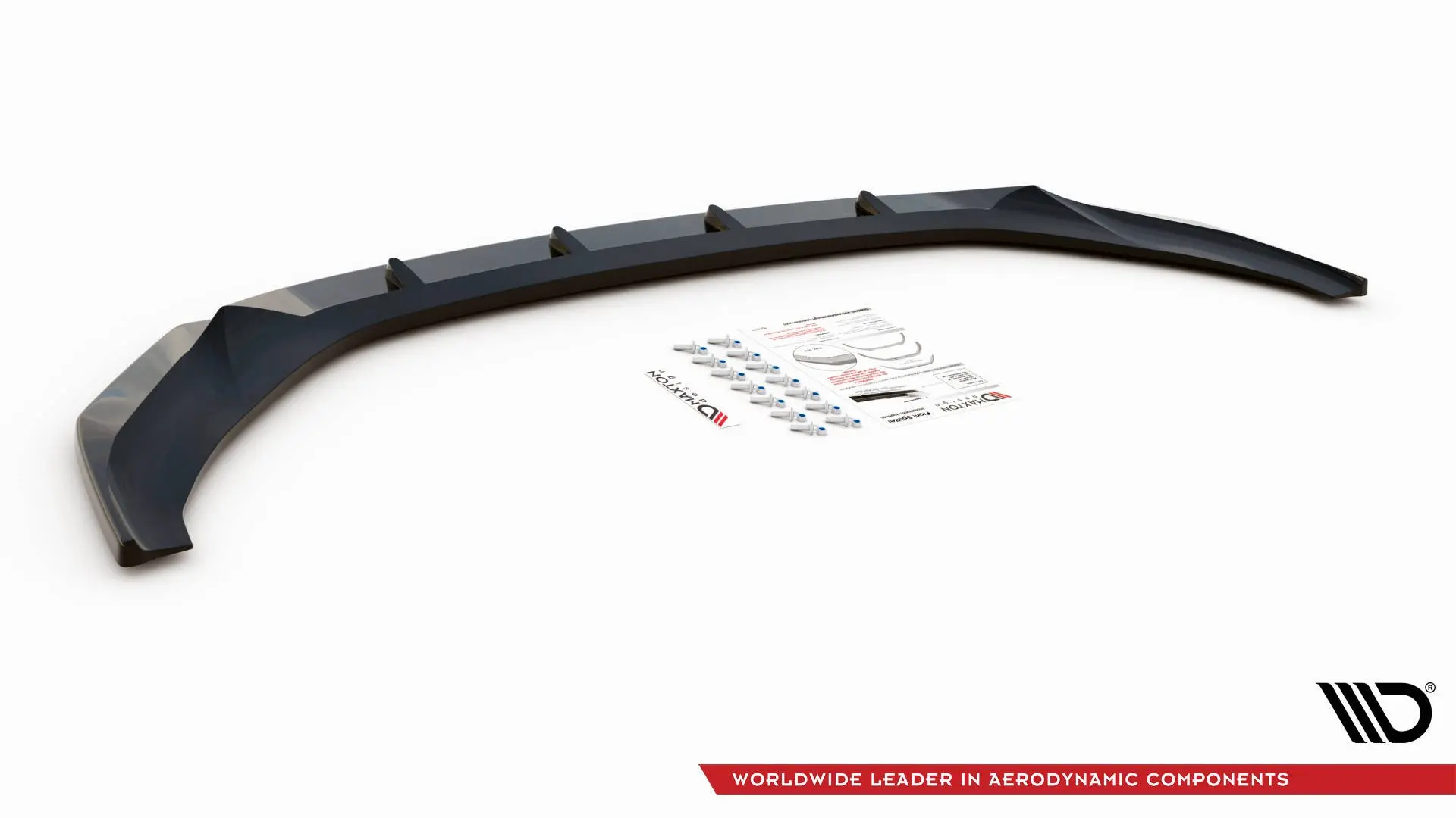 Frontspoiler Audi A7 Sportback 4K 2018 -> | V.1 Glossy Black Edition – bilde 4