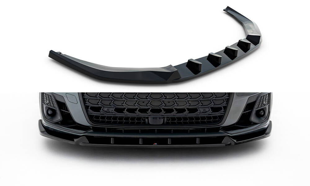 Frontspoiler Audi (A8/S8) D5 Facelift 2021 -> | V2 Sport Glossy Black Edition