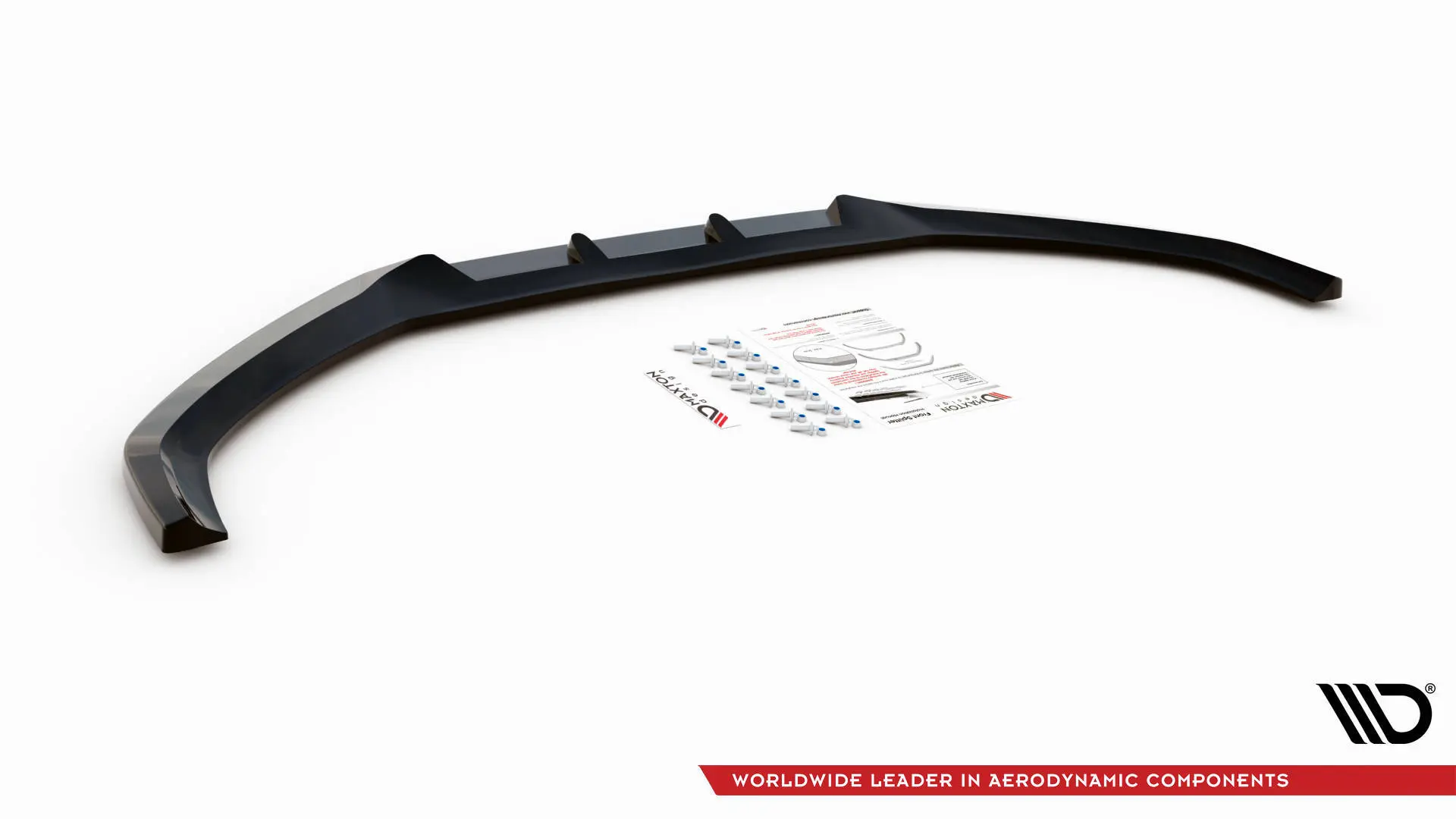 Frontspoiler Audi Audi A4 B9 2015 - 2019 | V.1 Glossy Black Edition – bilde 4