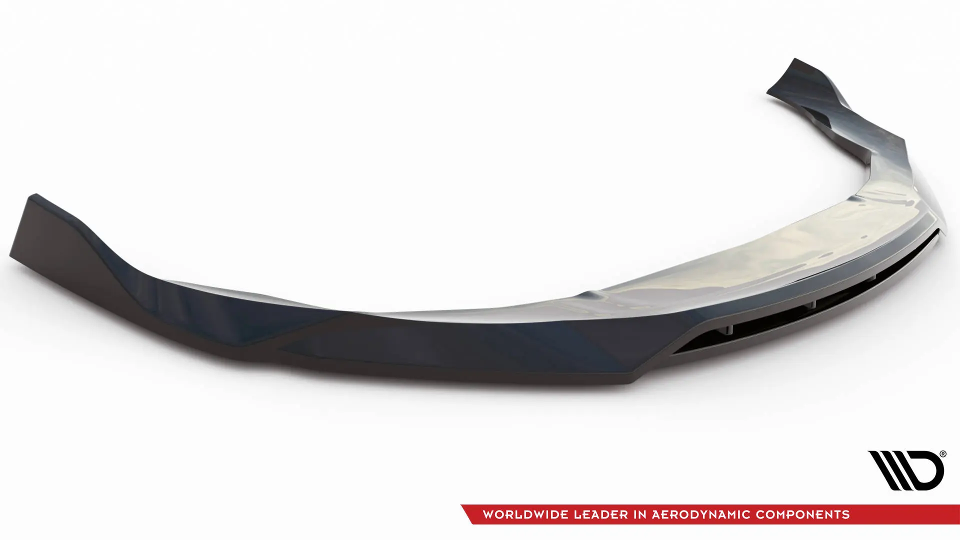 Frontspoiler Audi e-Tron GT / RS GT Mk1 2021 -> | V.2 Glossy Black Edition – bilde 3
