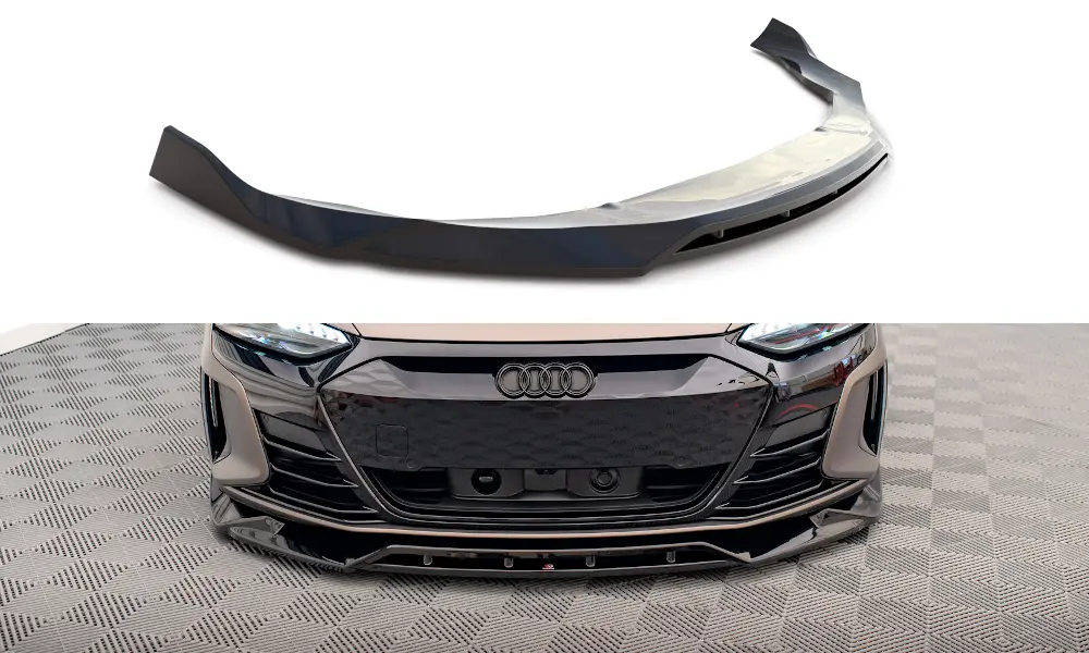 Frontspoiler Audi e-Tron GT / RS GT Mk1 2021 -> | V.2 Glossy Black Edition – bilde 6