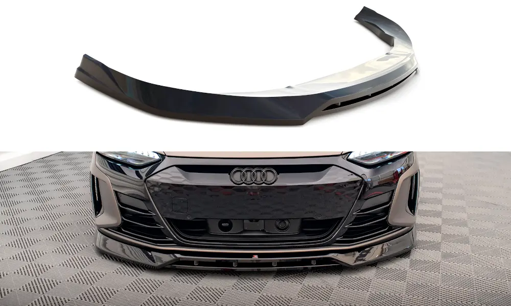 Frontspoiler Audi e-Tron GT / RS GT Mk1 2021 -> | V.3 Glossy Black Edition – bilde 7