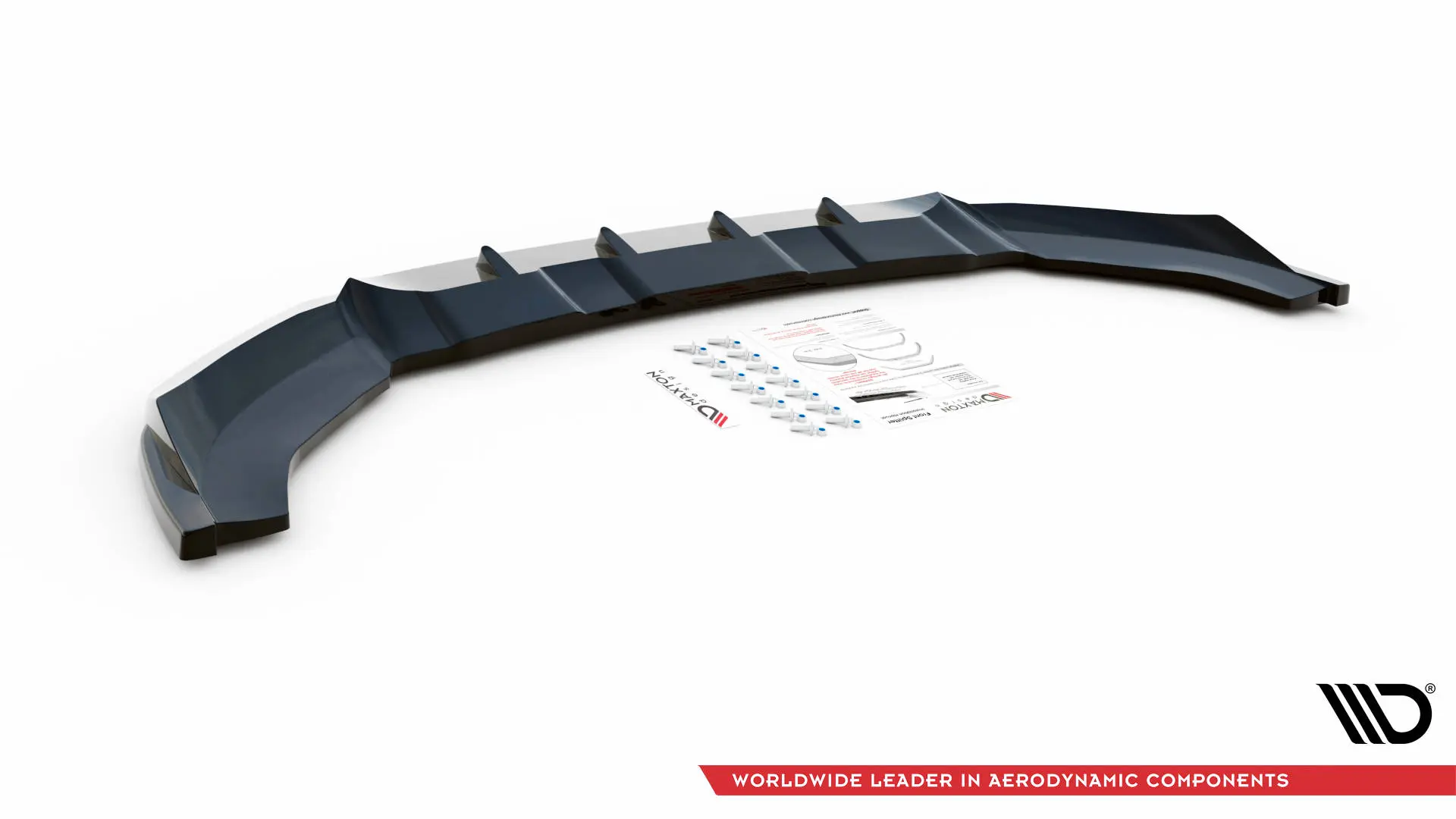 Frontspoiler Audi Q3 8U Facelift 2014 - 2018 | V.1 Glossy Black Edition – bilde 5
