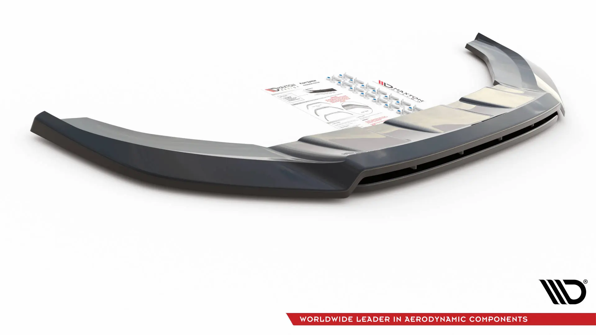 Frontspoiler Audi Q3 8U Sport Facelift 2014 - 2018 | V.2 Glossy Black Edition – bilde 4