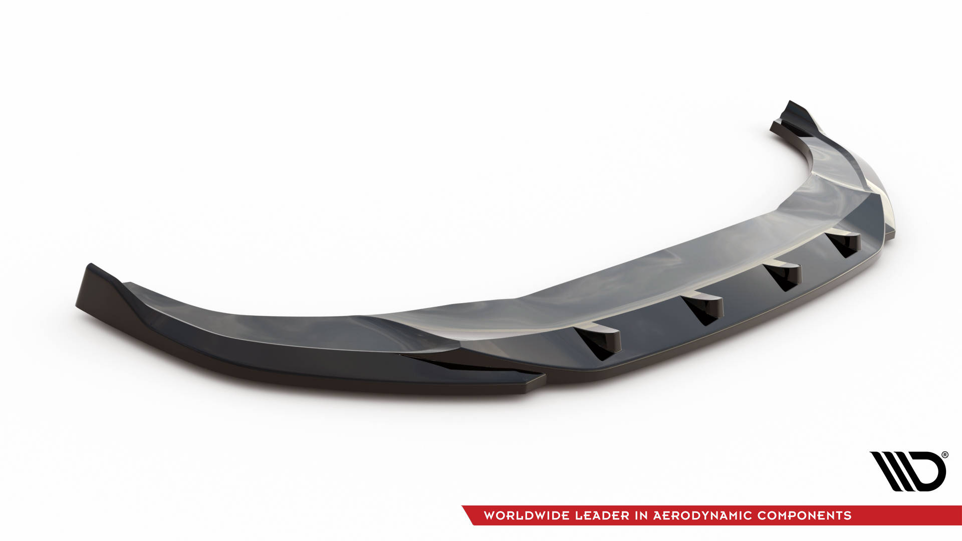 Frontspoiler Audi Q3 F3 S-Line 2018 - 2025 | V.1 Glossy Black Edition – bilde 5