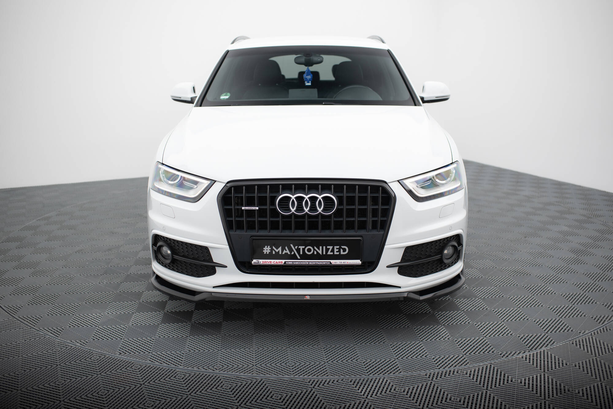 Frontspoiler Audi Q3 S-line (8U) 2011 - 2014 | Sport Glossy Black Edition V2 – bilde 2