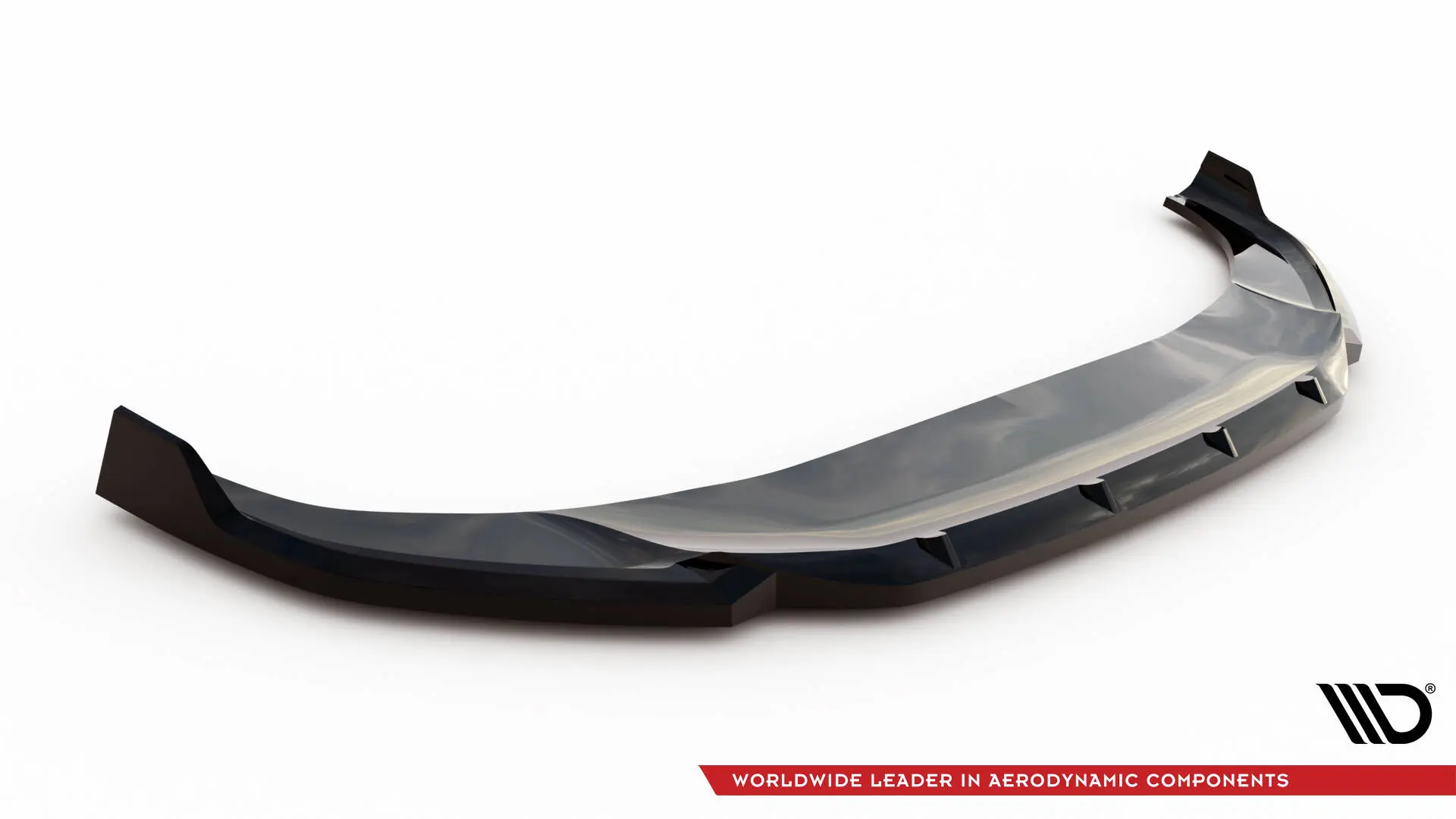Frontspoiler Audi Q3 Sportback 2019 - 2025 | V.2 Glossy Black Edition – bilde 5