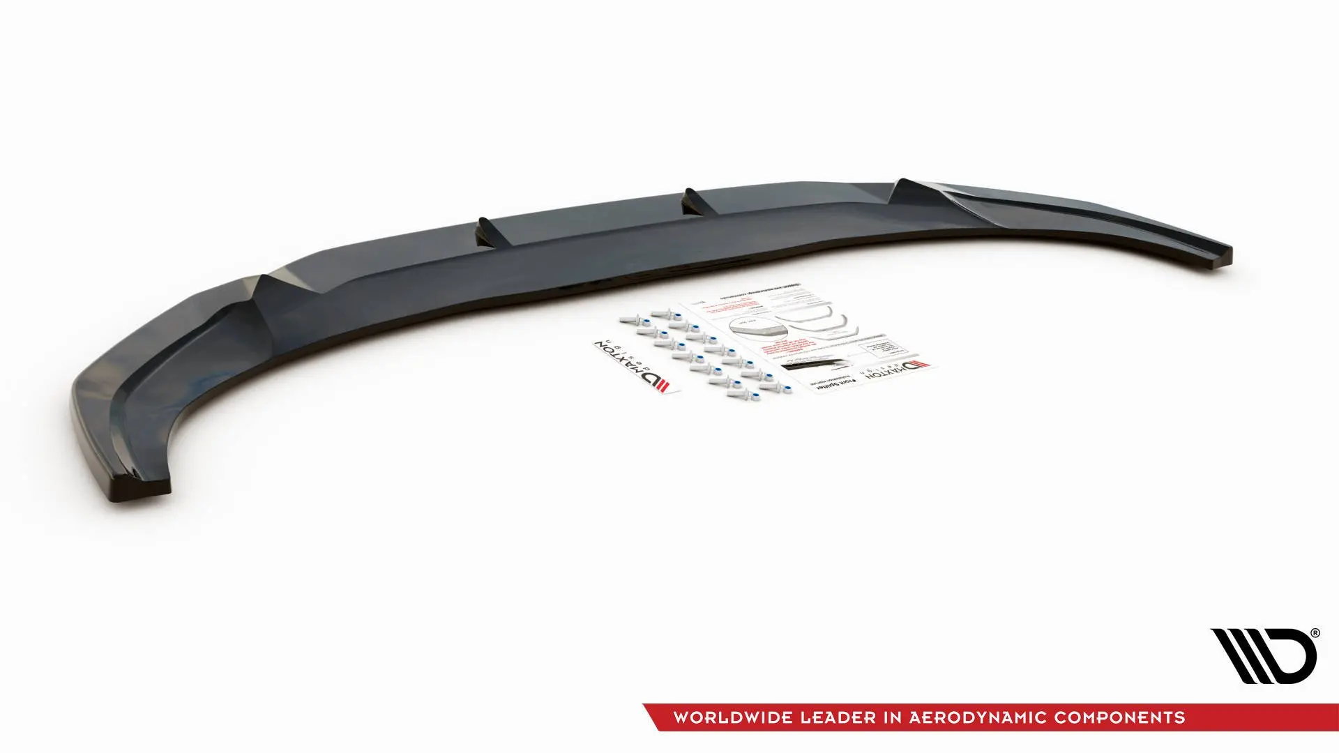Frontspoiler Audi Q3 Sportback F3 S-Line 2019 - 2025 | V.1 Glossy Black Edition – bilde 4