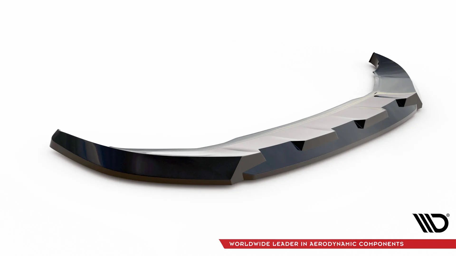 Frontspoiler Audi Q4 Sportback e-tron 2021-> | V.1 Glossy Black Edition – bilde 5