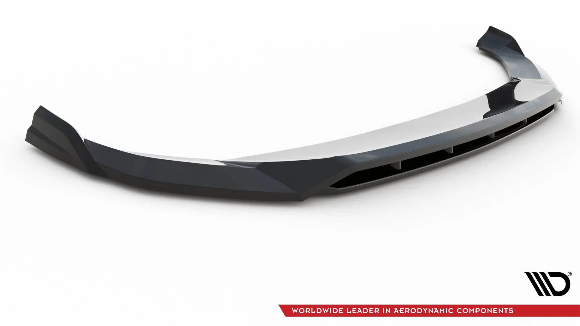Frontspoiler Audi Q5 (FY) S-Line Facelift / Q5 Sportback / Audi SQ5 (FY) Facelift / SQ5 Sportback 2020 - 2025  | V.1 Glossy Black Edition – bilde 5