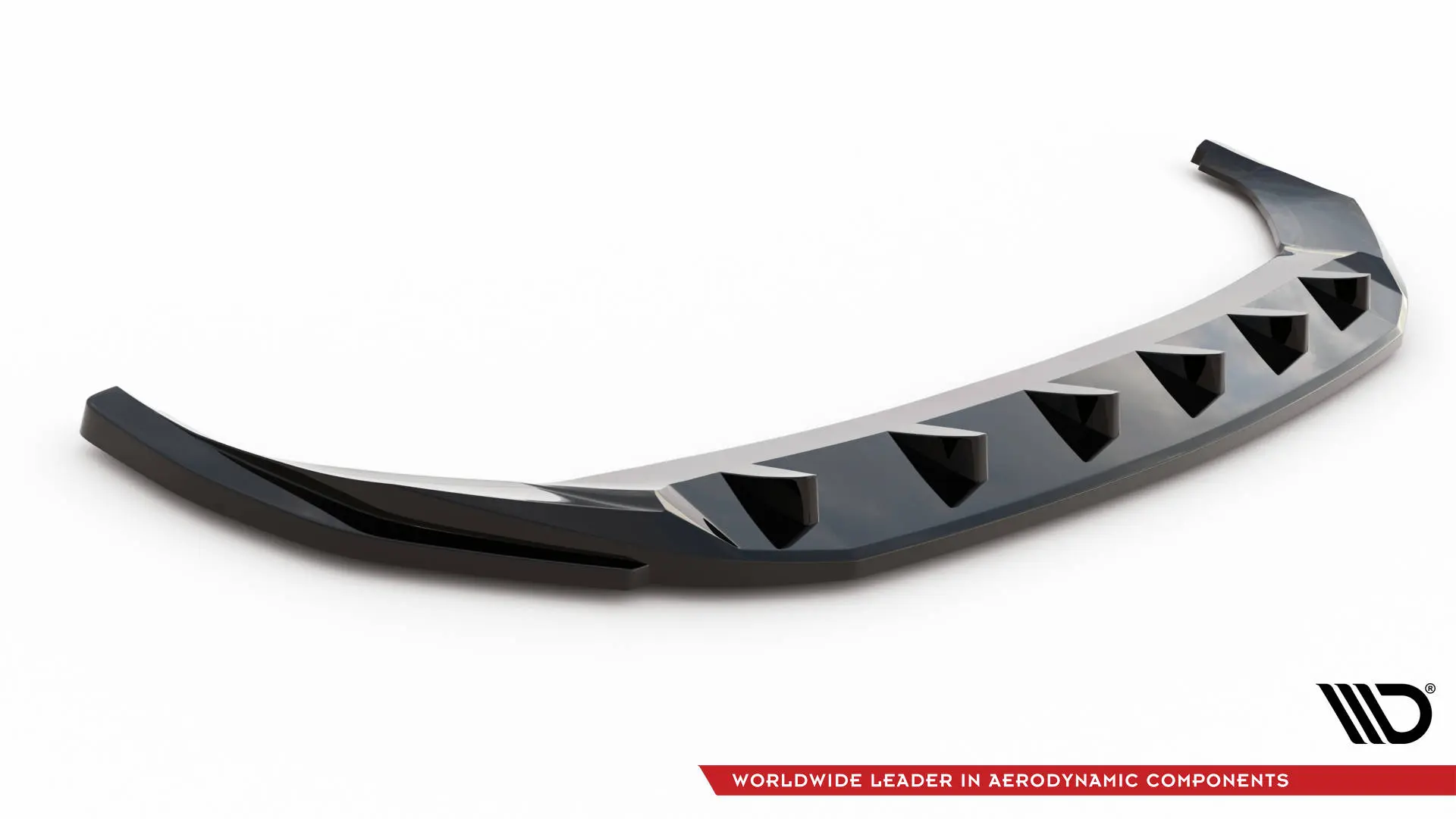 Frontspoiler Audi Q5 (FY) S-Line Facelift / Q5 Sportback / Audi SQ5 (FY) Facelift / SQ5 Sportback 2020 - 2025 | V.2 Glossy Black Edition – bilde 5