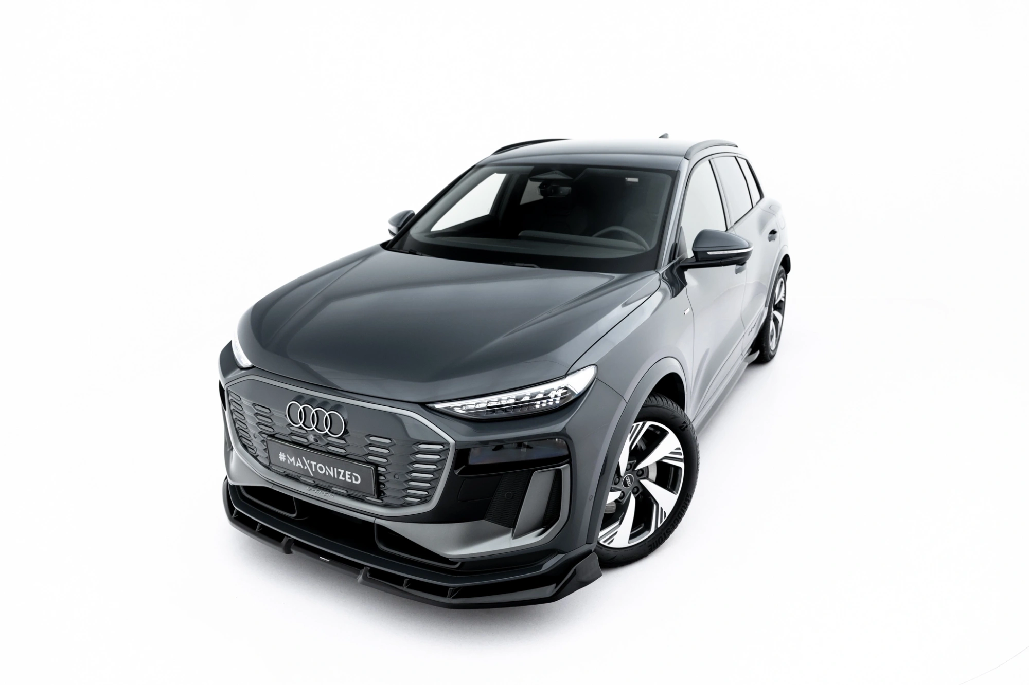Frontspoiler Audi Q6 e-tron I 2023 -> / SQ6 e-tron I 2023 -> | Sport Glossy Black Edition – bilde 3