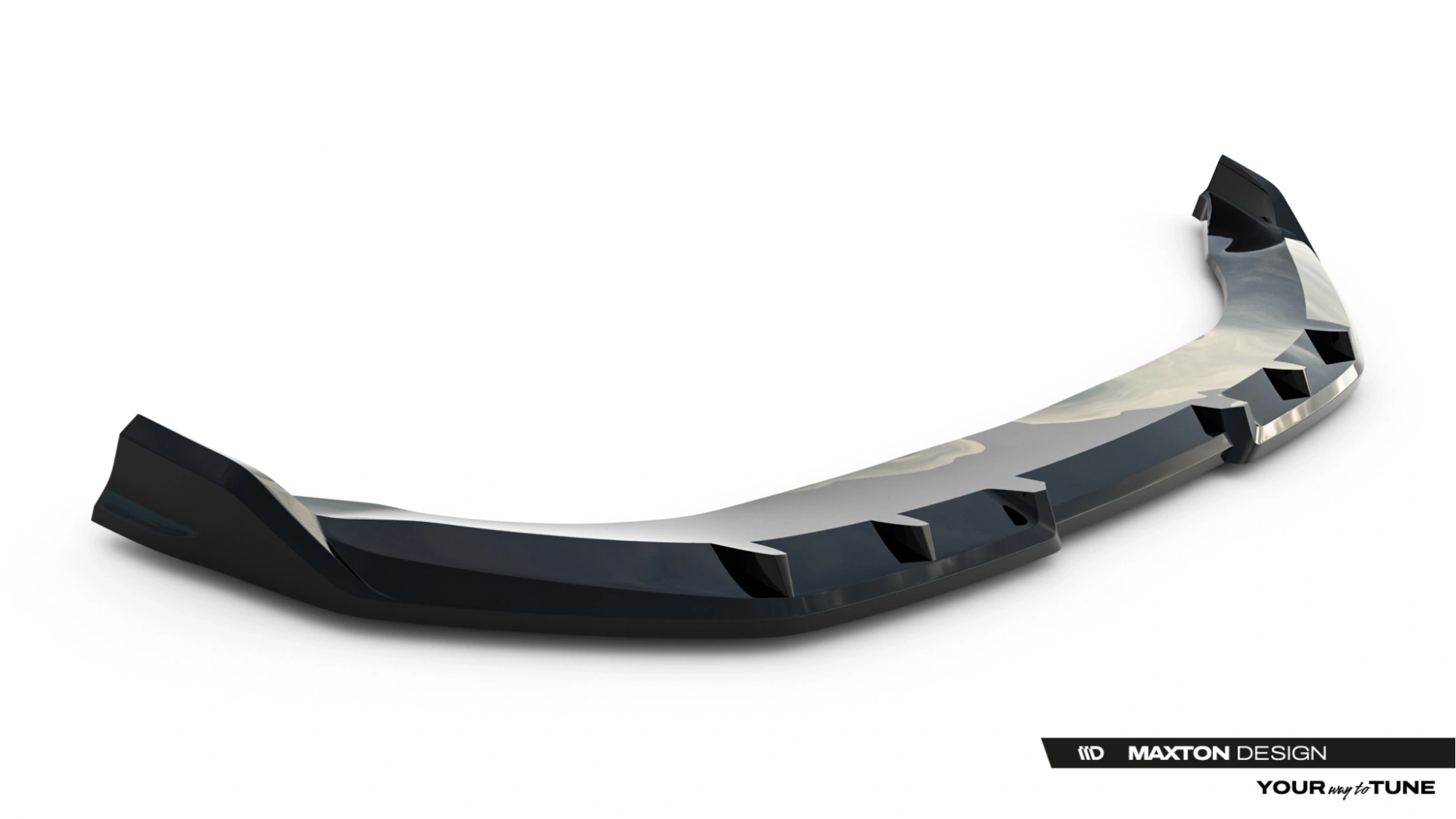 Frontspoiler Audi Q6 e-tron I 2023 -> / SQ6 e-tron I 2023 -> | Sport Glossy Black Edition – bilde 6