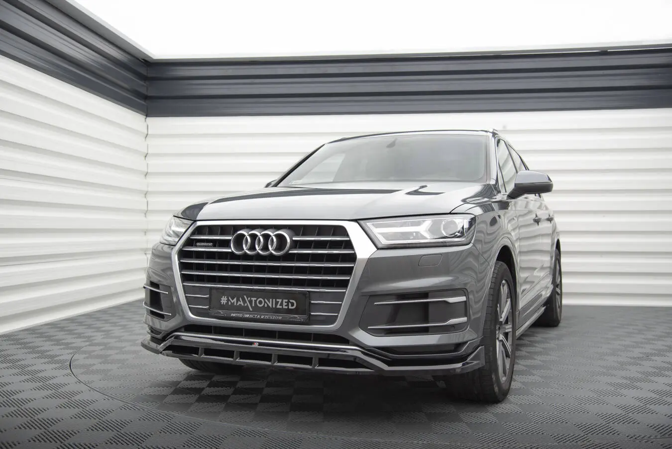 Frontspoiler Audi Q7 4M 2015 - 2019 | Glossy Black Edition Image 4