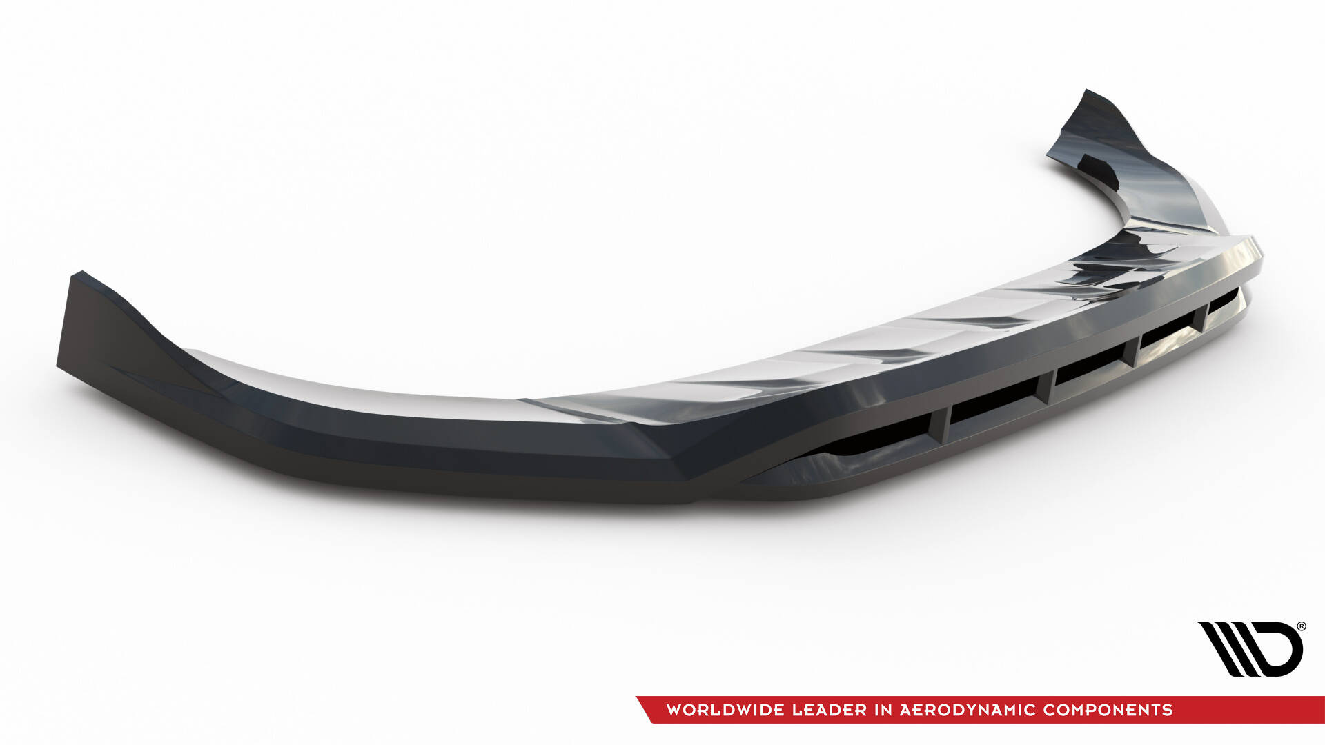 Frontspoiler Audi Q7 II 2015 - 2019 | Sport Glossy Black Edition – bilde 4