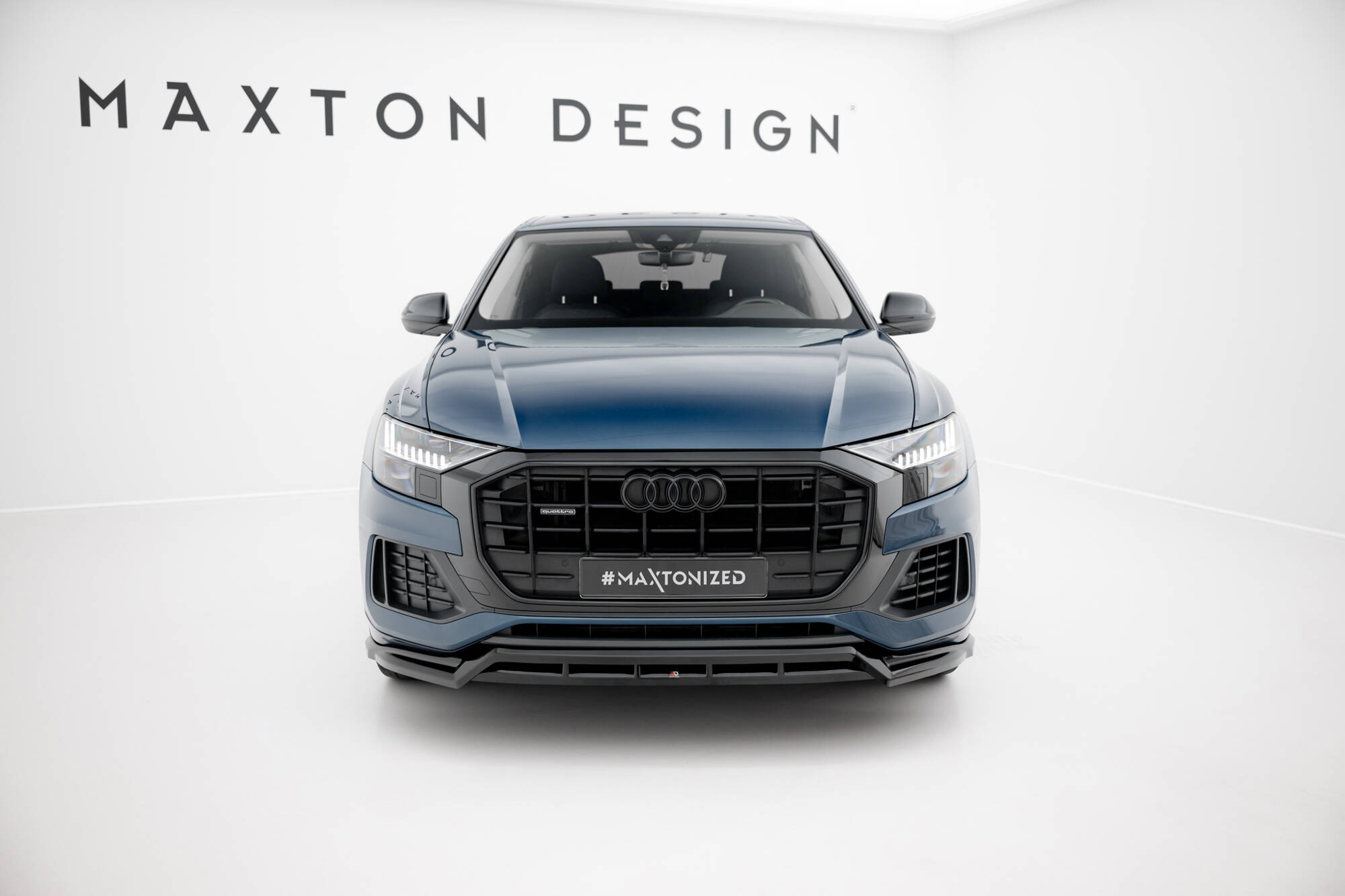 Frontspoiler Audi Q8 I 2018 - 2023 | Sport Glossy Black Edition – bilde 2