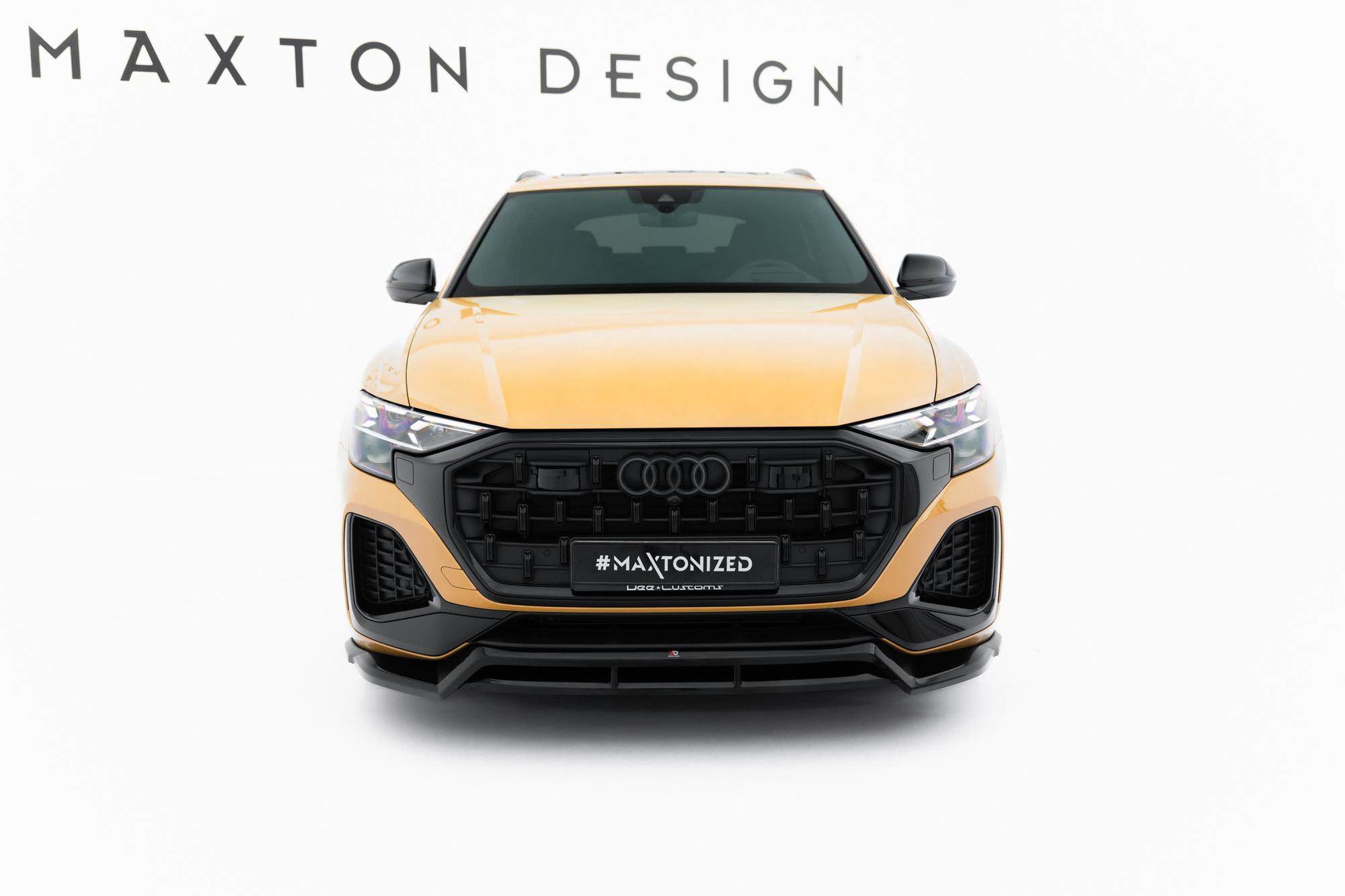 Frontspoiler Audi Q8 I Facelift 2023 -> | Sport Glossy Black Edition – bilde 2