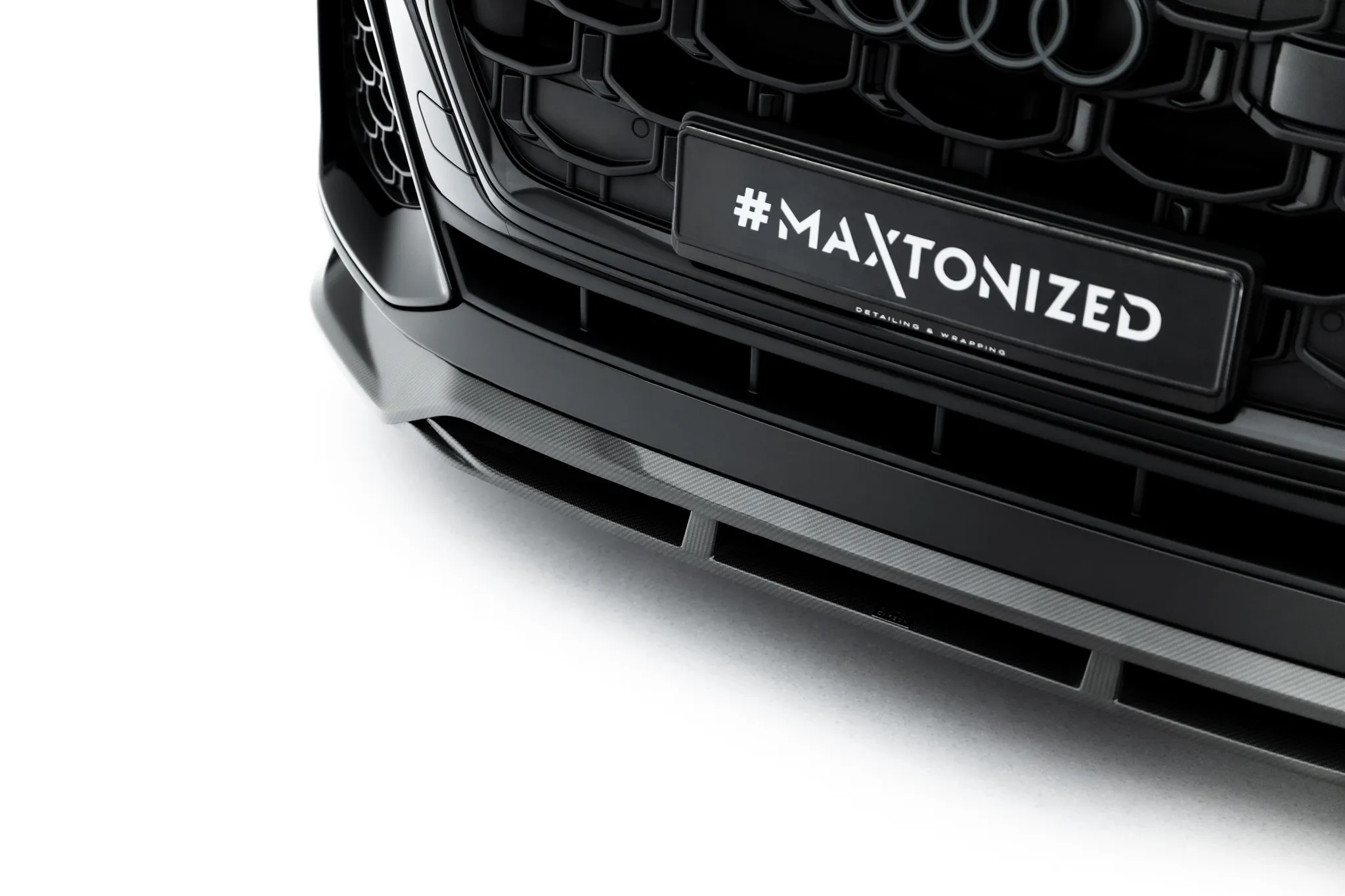 Frontspoiler Audi Q8 (Mk1) 2018-2026 | Carbon Fiber Edition – bilde 4