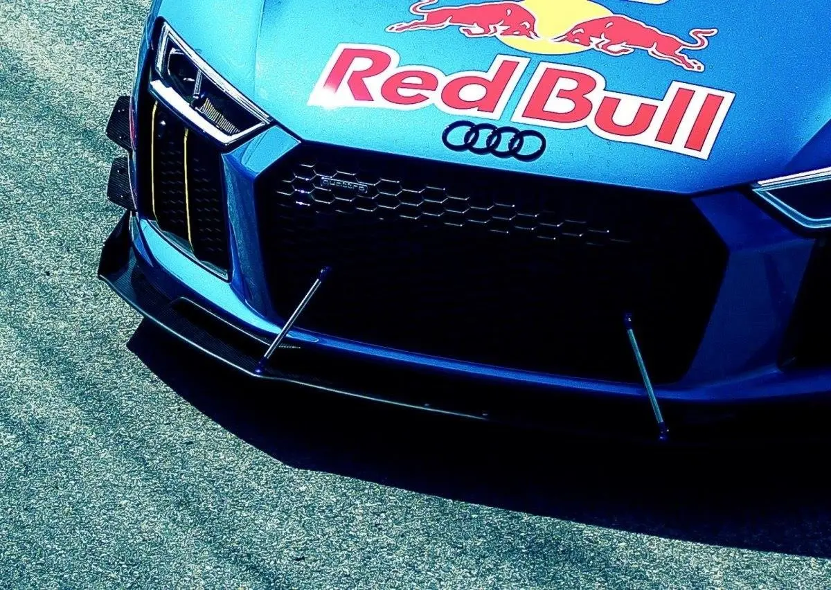 Frontspoiler Audi R8 II 2015-2018 | Racing Black Edition – bilde 2