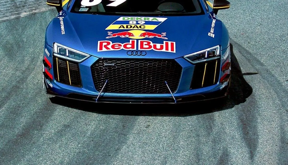 Frontspoiler Audi R8 II 2015-2018 | Racing Black Edition – bilde 3