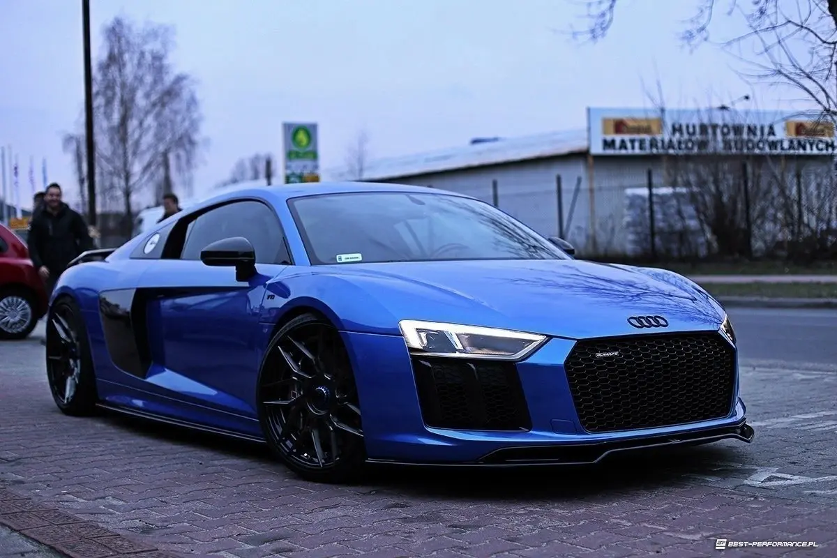 Frontspoiler Audi R8 II 2015-2018 | V.2 Glossy Black Edition – bilde 2