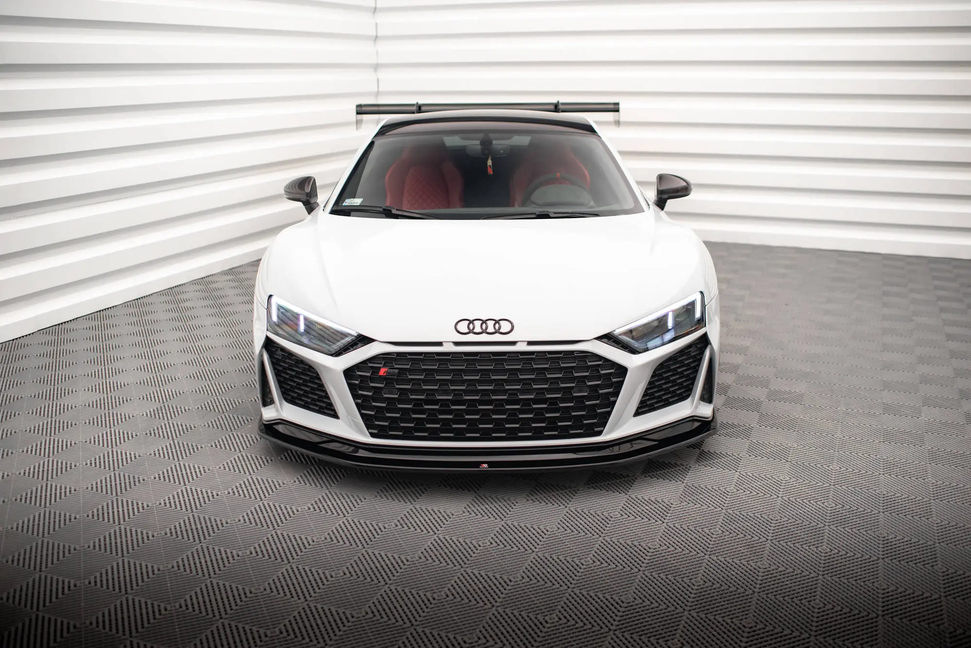 Frontspoiler Audi R8 II Facelift 2018-2023 | V.2 Glossy Black Edition