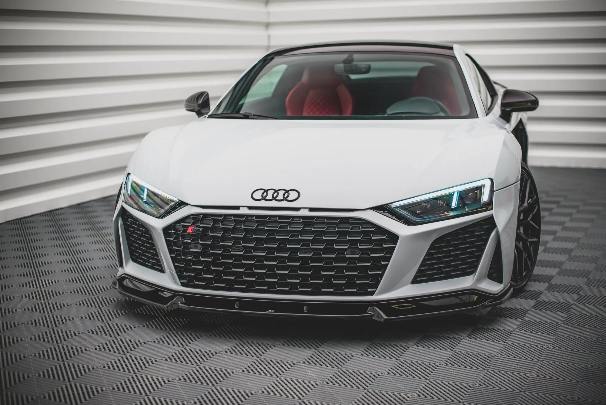 Frontspoiler Audi R8 II Facelift 2018 -> | V.1 Glossy Black Edition – bilde 3