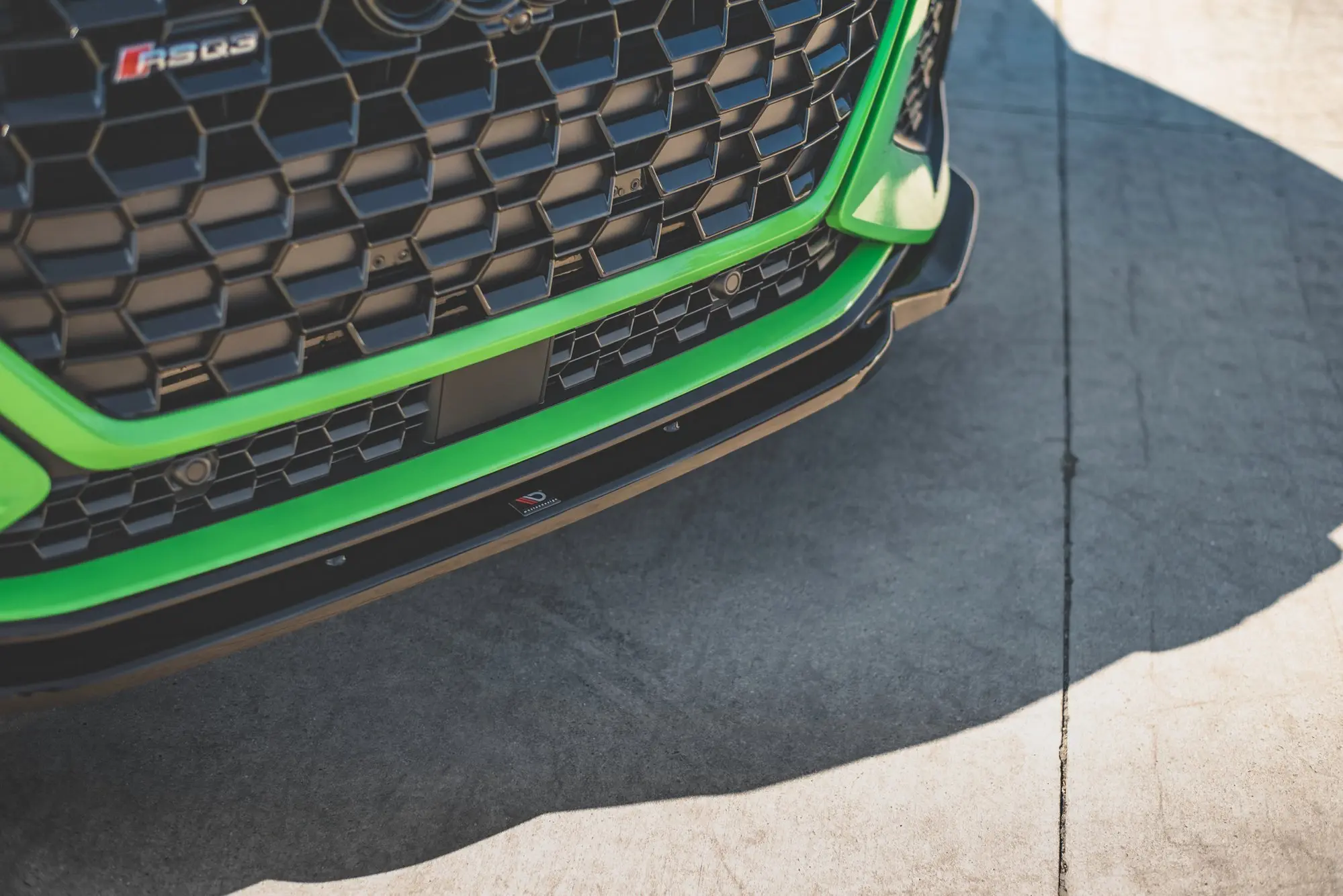 Frontspoiler Audi RS Q3 (F3) 2019 -> | V.1 Glossy Black Edition